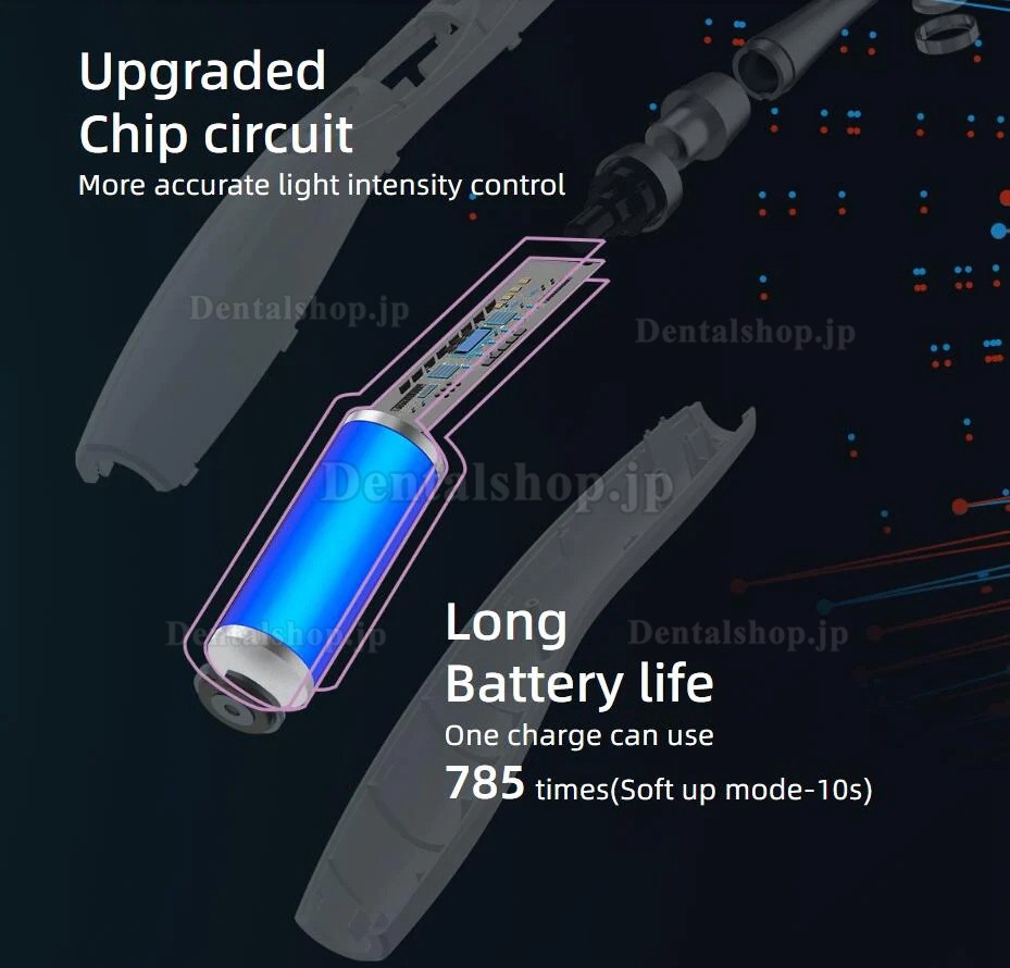 COXO Yusendent DB-686 Swift 歯科用LED光重合照射器 広域スペクトル